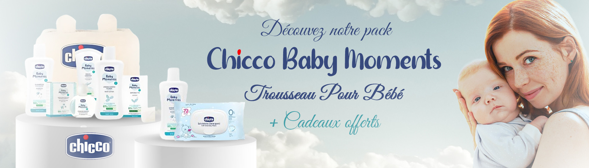 Chicco Baby Moments - Trousseau Pour Bébé - 7 Produits